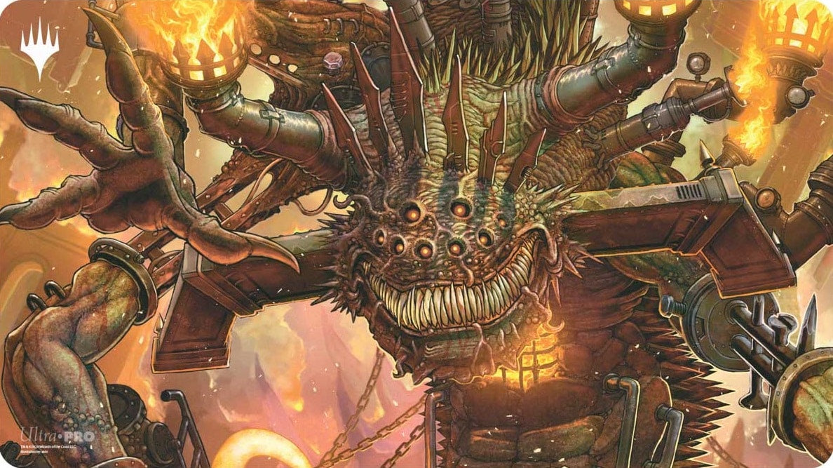 Ultra Pro Duskmourn Overlord Of The Boilerbilges Double Exposure Playmat image 0